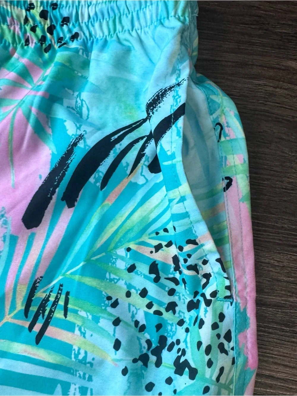 RSVLTS Hybrid Shorts Men's 2XL La Croy Dragonfruit Unlined Swim 7” Tropical NWT